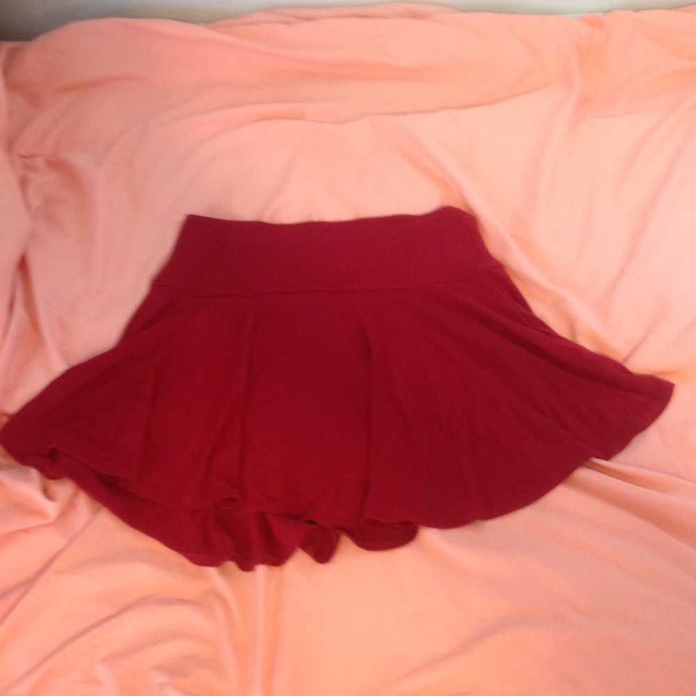 Red Hollister Skirt